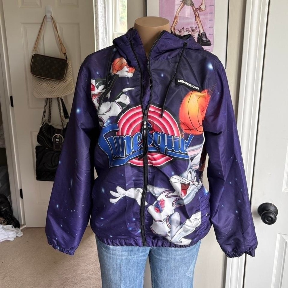Members only tune squad‎ space jam looney tunes jacket